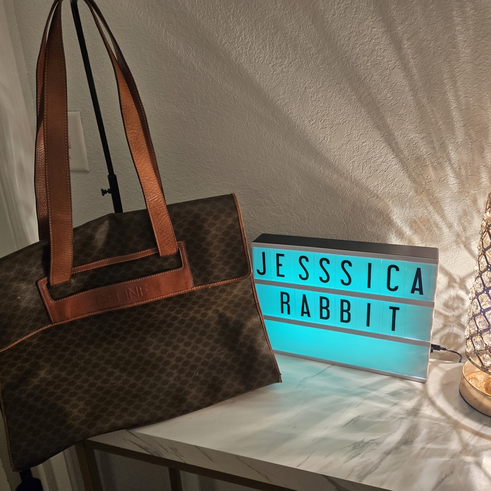 Celine Brown Tote Bag